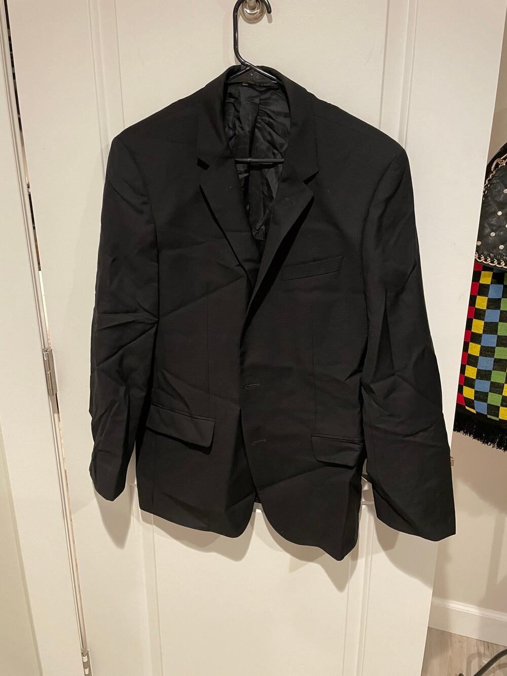 BOSS Hugo boss Men's black sportcoat size 42